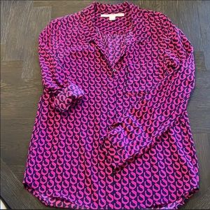 Diane von Furstenburg blouse size 4